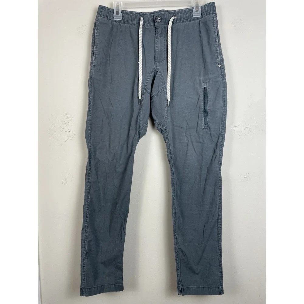 Vuori Ripstop Climber‎ Pants Men's Medium Green Hiking Gorpcore Outdoors V412 - Picture 2 of 8